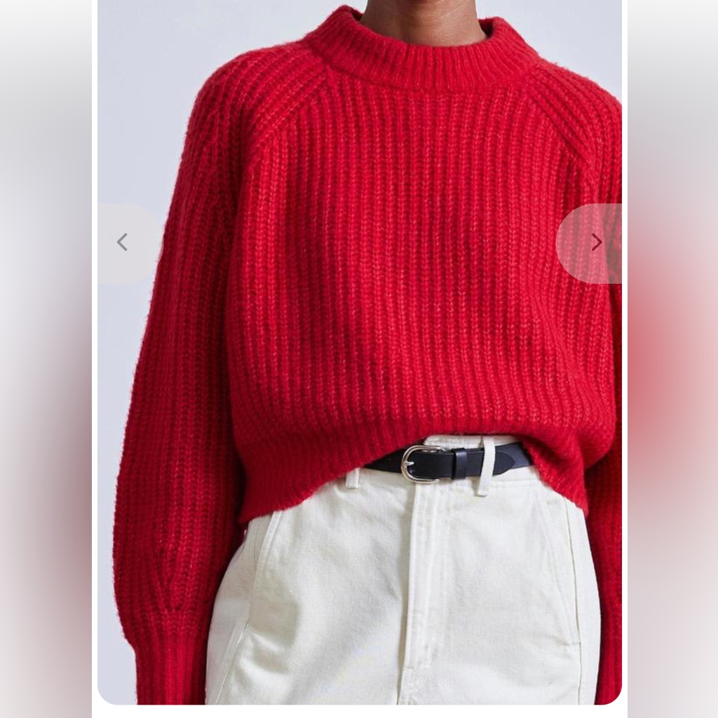 Apiece Apart Yummy Lofty Crewneck Sweater